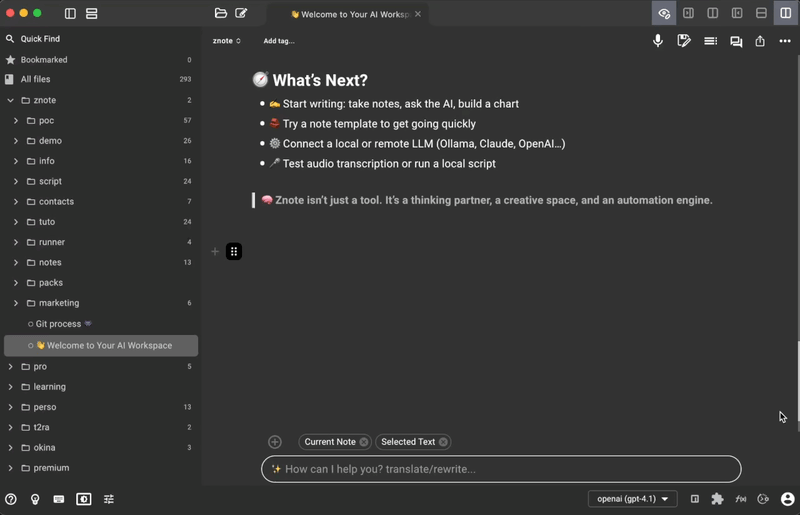 openai stream demo